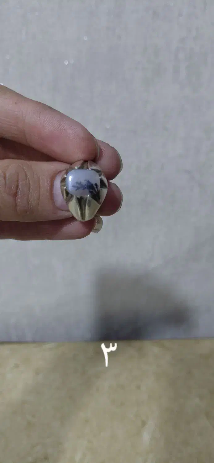 انگشتر عقیق وشجر.زبرجد.فیروزه.موزنایت.|جواهرات|اسلامشهر, شهرک قائمیه|دیوار