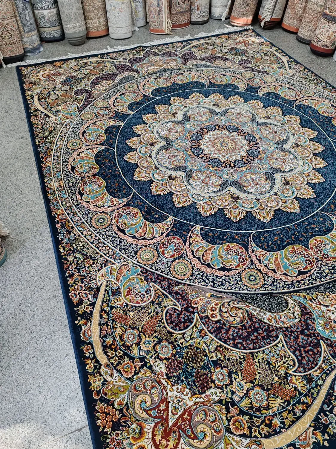 2تخته فرش تهران 9متری شاهان راش700 اصلی|فرش|قم, نیروگاه|دیوار