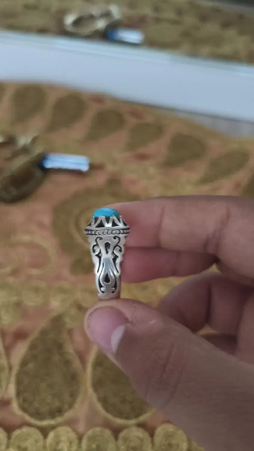 انگشتر نقره اصل|جواهرات|ایرانشهر, |دیوار