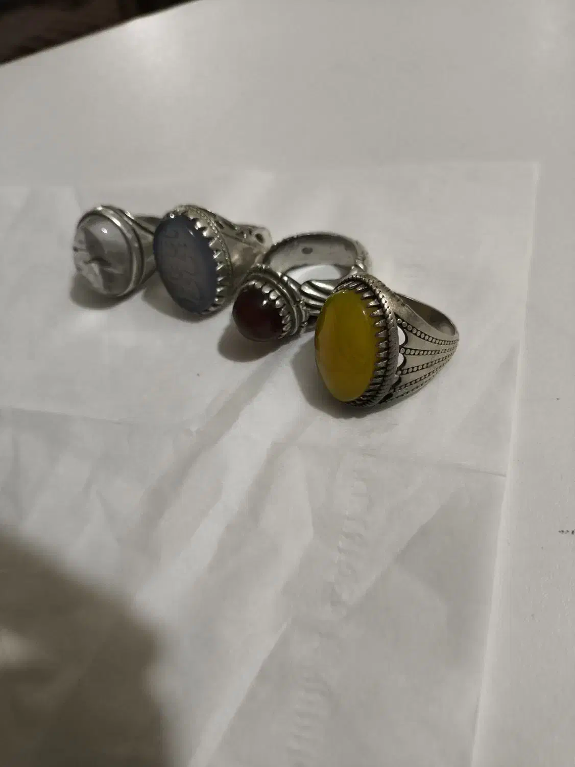 انگشتر نقره|کلکسیون اشیاء عتیقه|جعفرآباد, |دیوار