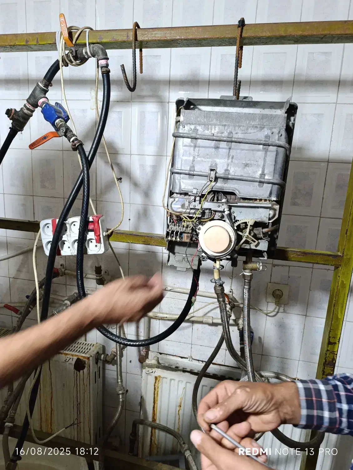 تمامی خدمات لوله بازکنی تعمیرات پکیجابگرمکن اسپیلت|خدمات پیشه و مهارت|بجنورد, |دیوار