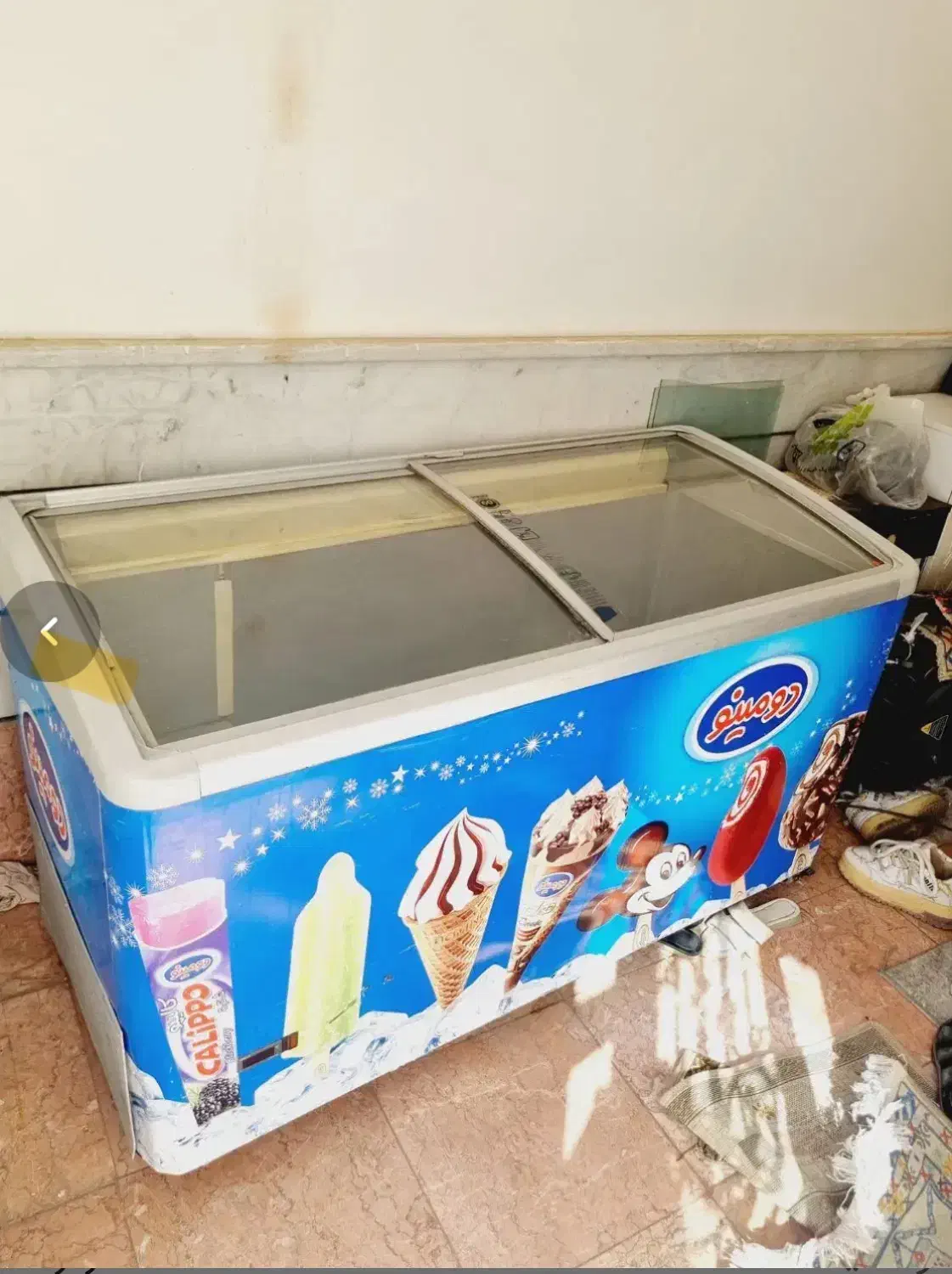 فیریزرصندوقی موتور دانفوس آلمانی|یخچال و فریزر|کرج, برغان|دیوار