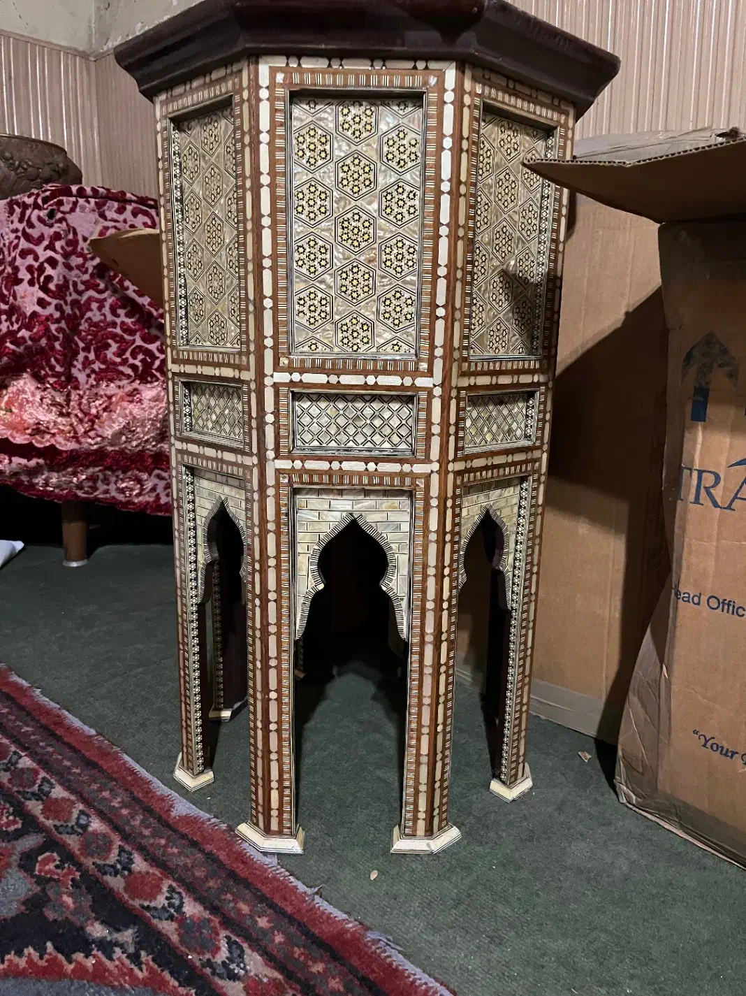 میز خاتم کاری قدیمی|کلکسیون اشیاء عتیقه|تهران, امیریه|دیوار