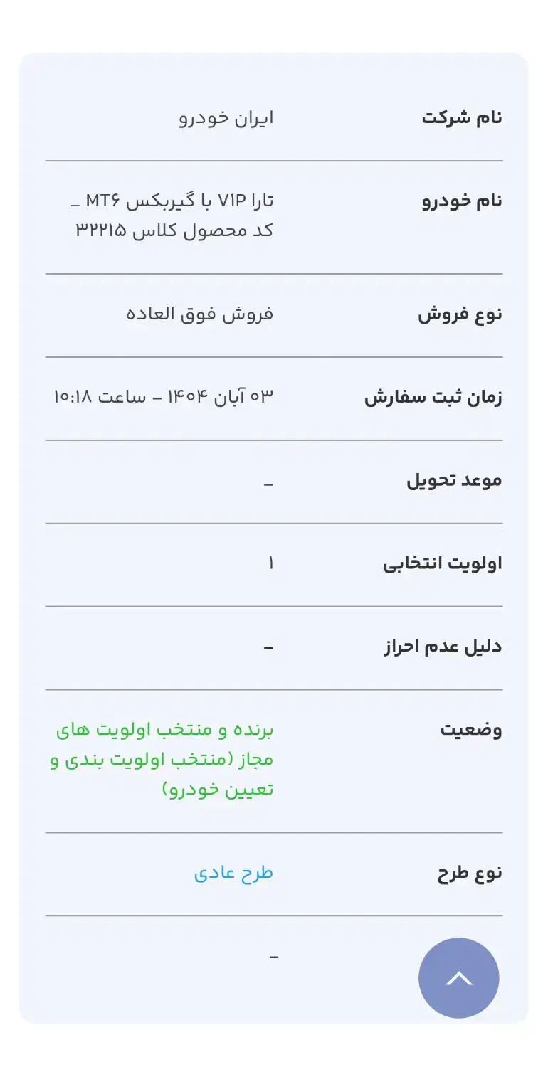 حواله خودروی  تارا v1پلاس|خودرو سواری و وانت|رودسر, |دیوار