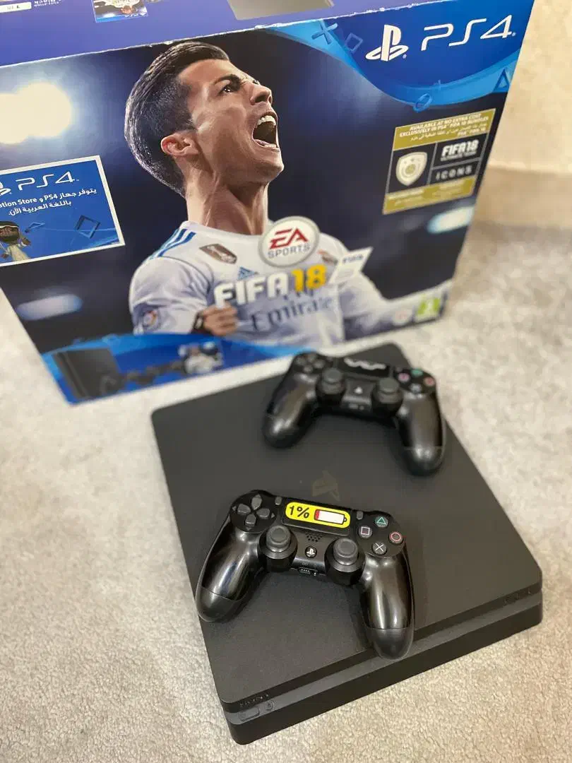 پی اس فور اسلیم ۱ ترابایت - PS4 Slim 1TB|کنسول، بازی ویدئویی و آنلاین|لار, |دیوار