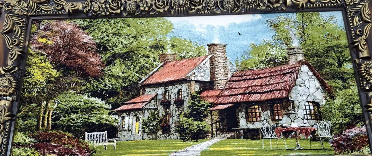 فروش تابلو فرش زیبا|تابلو فرش|تاکستان, |دیوار