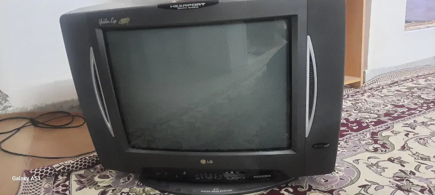 تلویزیون ۲۱اینچ ال‌جی|تلویزیون و پروژکتور|سمنان, |دیوار