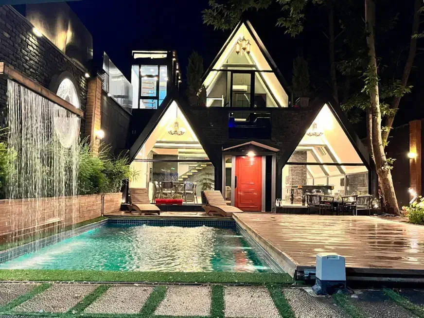 اجاره روزانه ویلا سوئیسی آب گرم در گویم|اجارهٔ کوتاهمدت ویلا و باغ|شیراز, گویم|دیوار