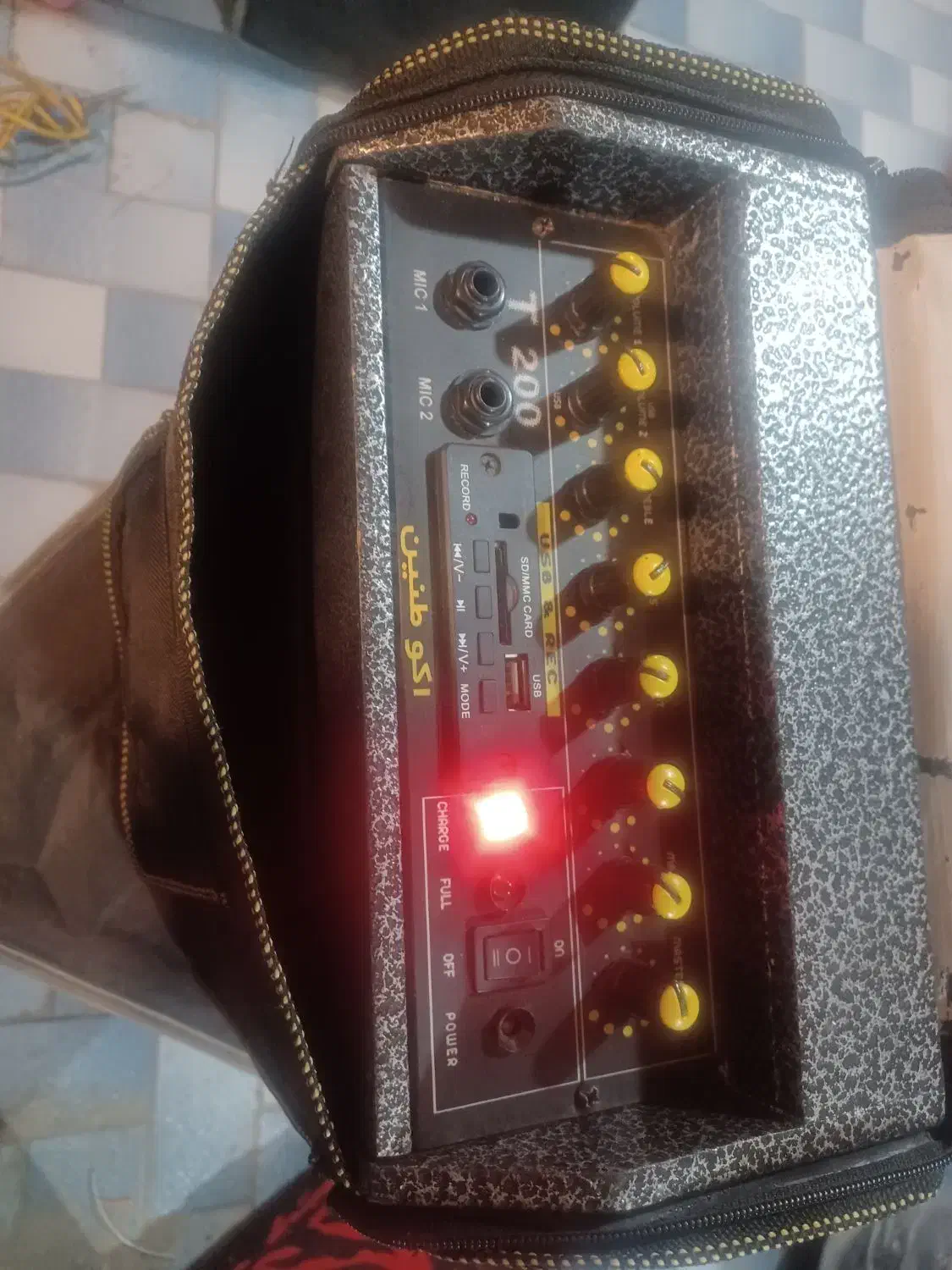 اکو. همراه 6 اینچ شارژی. فلاش خور*سالم|سیستم صوتی خانگی|تهران, باشگاه نفت|دیوار