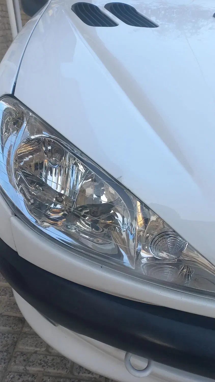 چراغ جلو جفت ۲۰۶ همراه لامپ اصلی|قطعات یدکی و لوازم جانبی|سلماس, |دیوار