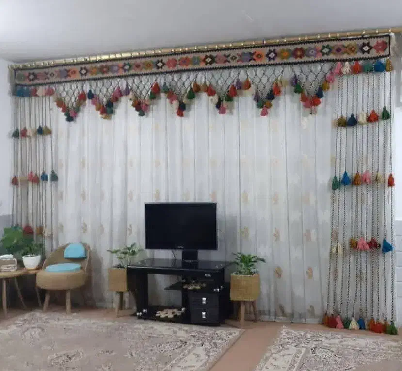 پرده سنتی شیک|پرده، رانر، رومیزی|ایرانشهر, |دیوار