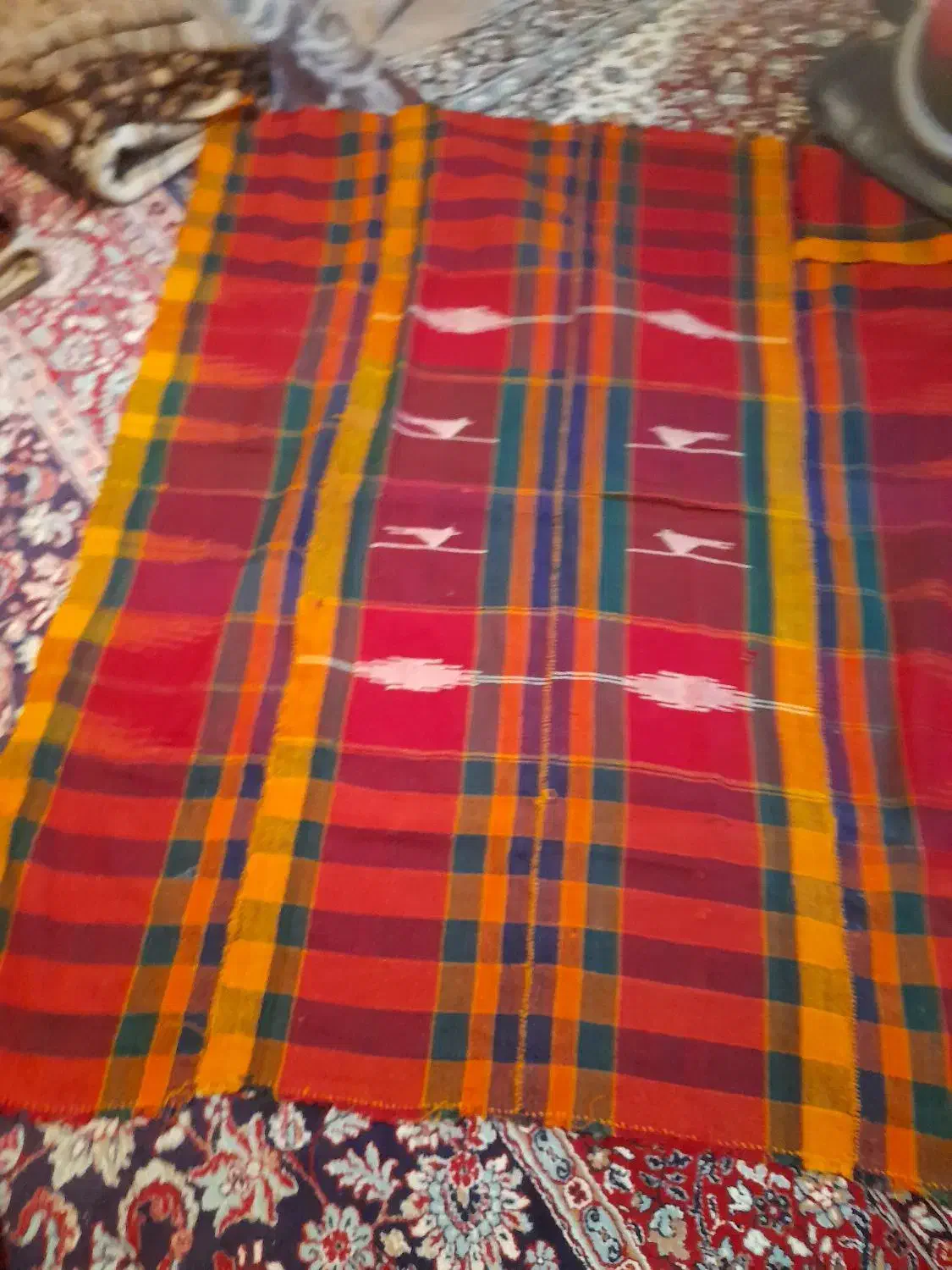 جاجیم قدیمی|گلیم، جاجیم، گبه|تبریز, |دیوار