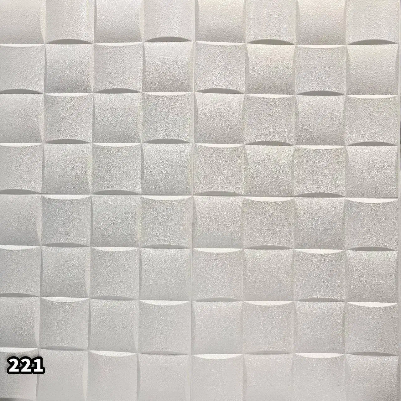 دیوارپوش فومی پشت چسبدار طرح مربع مشبک سفید|خدمات پیشه و مهارت|شیراز, غدیر جنوبی|دیوار