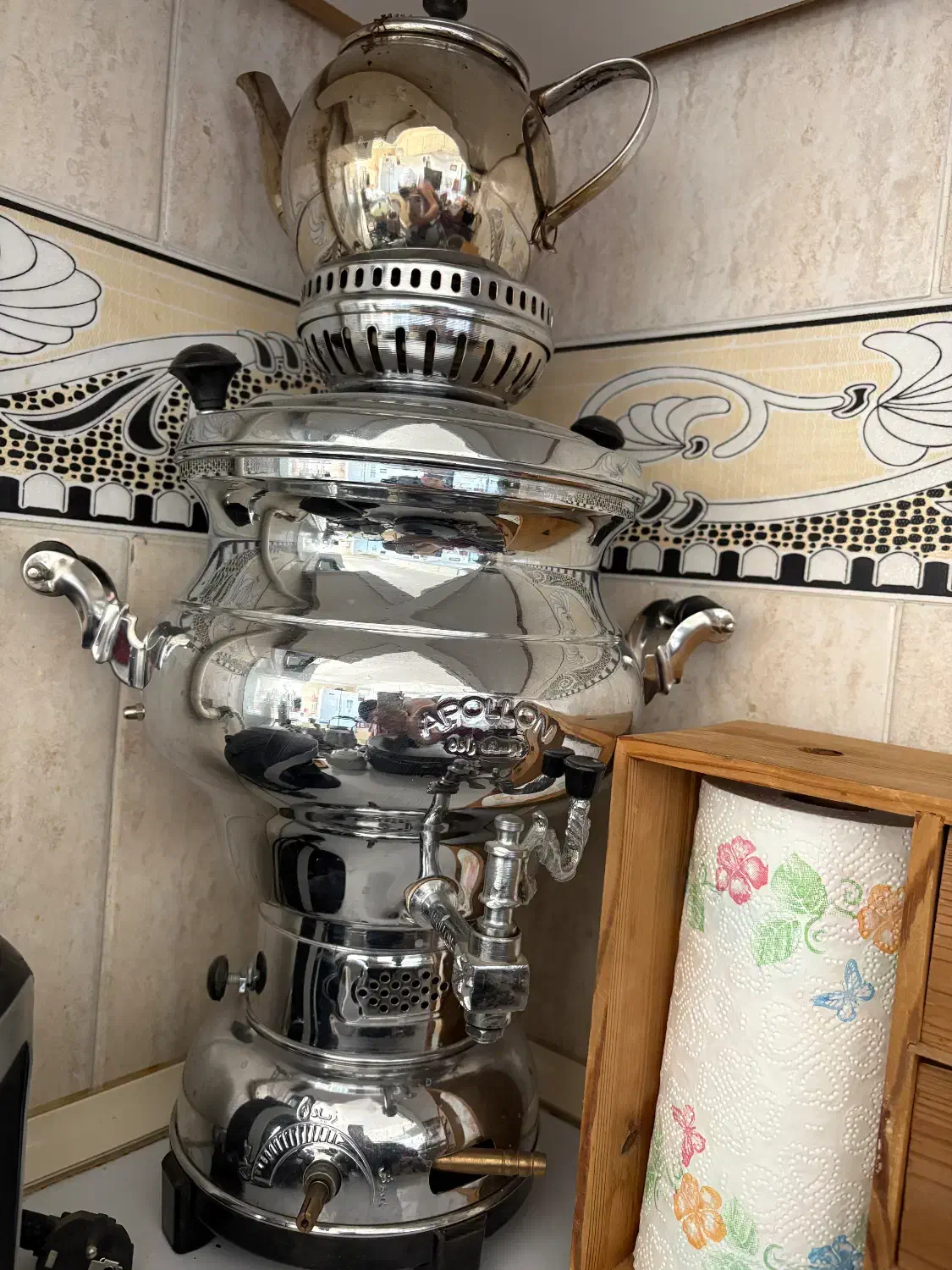 سماور اپولون یوسف زاده نو نو|سماور، چای‌ساز، قهوه‌ساز|شاهرود, |دیوار