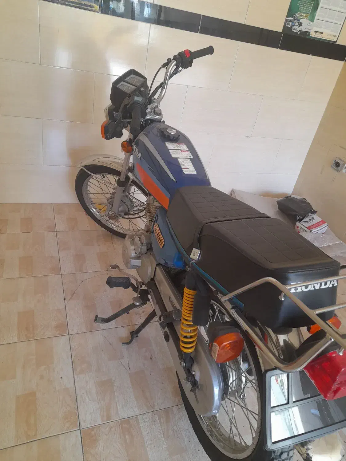 موتور125مزایده استارتی88|موتورسیکلت|سنندج, |دیوار