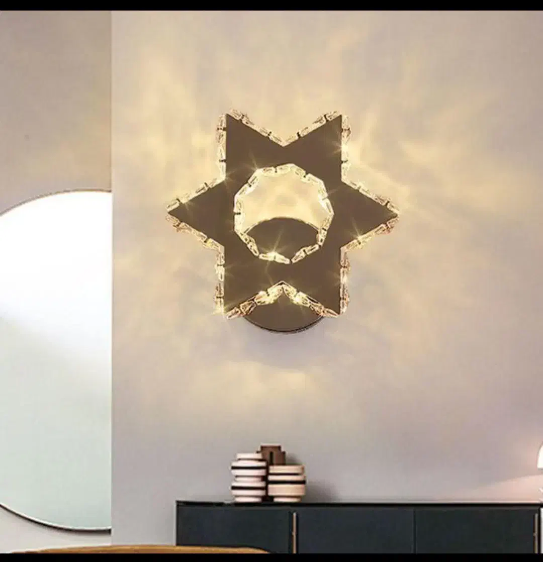 لوستر الماس.کهکشانی دیوار کوب مدل ستاره. AC light|لوستر و چراغ آویز|تهران, سنگلج (شاپور)|دیوار
