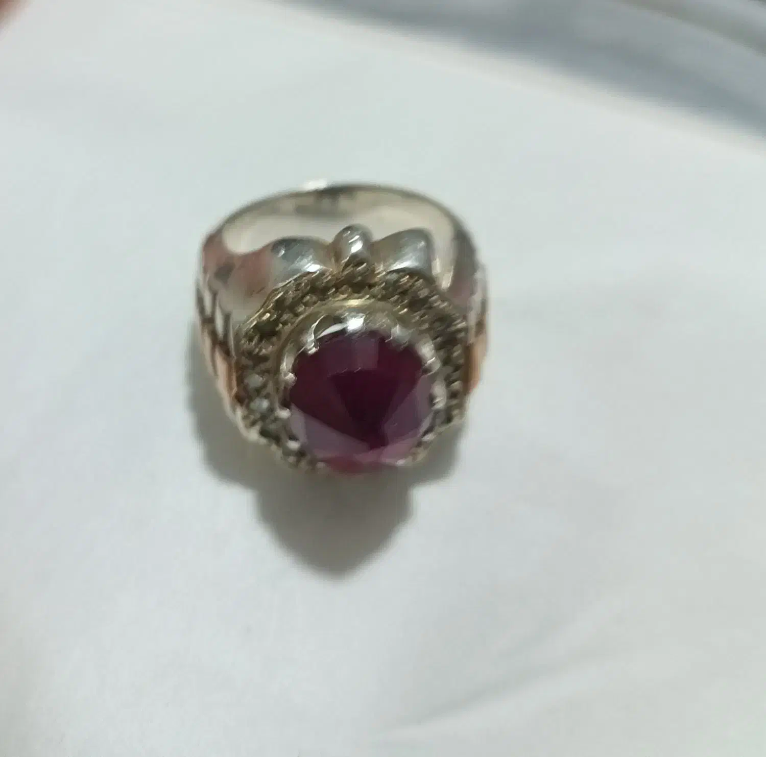 انگشتر یاقوت معدنی|جواهرات|مشهد, کوی ولیعصر|دیوار