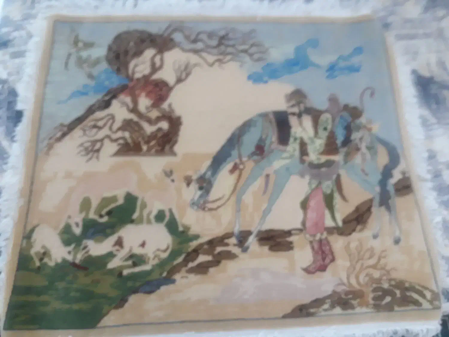 تابلو فرش دستباف|تابلو فرش|اراک, |دیوار