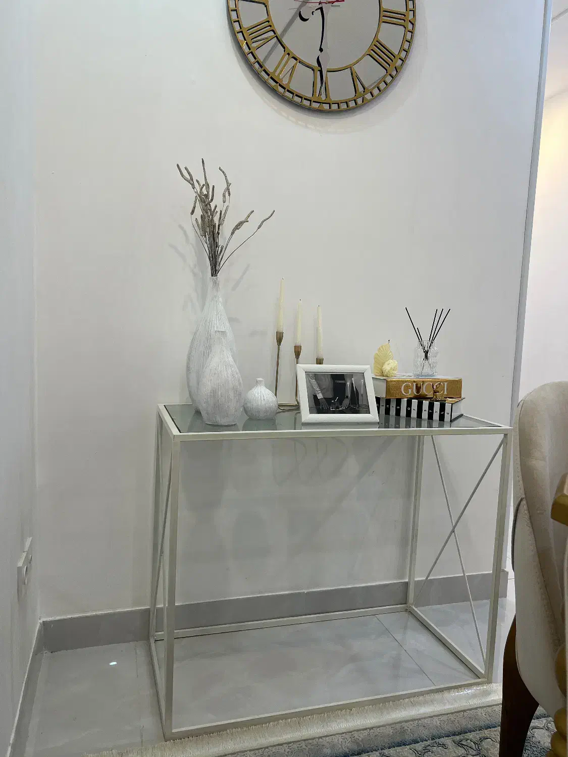 کنسول مینیمال فلز|بوفه، ویترین، کنسول|گرگان, |دیوار