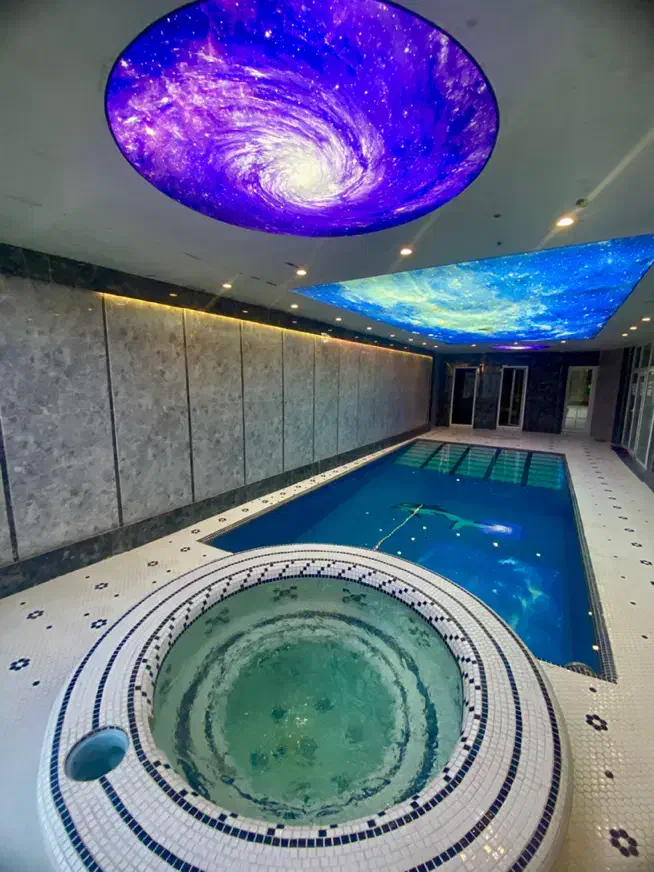 باغویلادوبلکس با استخر وجکوزی داغ جاده باغرود|اجارهٔ کوتاهمدت ویلا و باغ|نیشابور, باغرود|دیوار