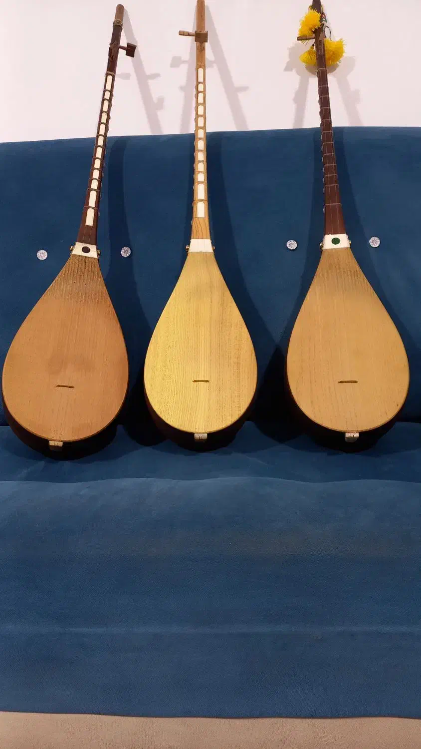 دوتار سازی احمد صحرایی|سازهای سنتی|بجنورد, |دیوار