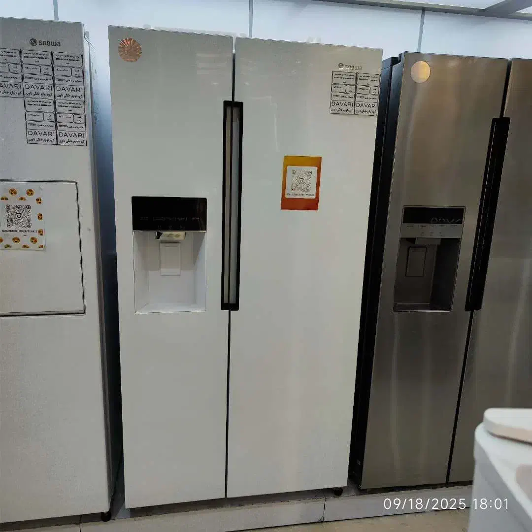 ساید 32فوت اسنوا رنگ سفید سری هارمونی S1DI-M200W|یخچال و فریزر|مشهد, الهیه|دیوار
