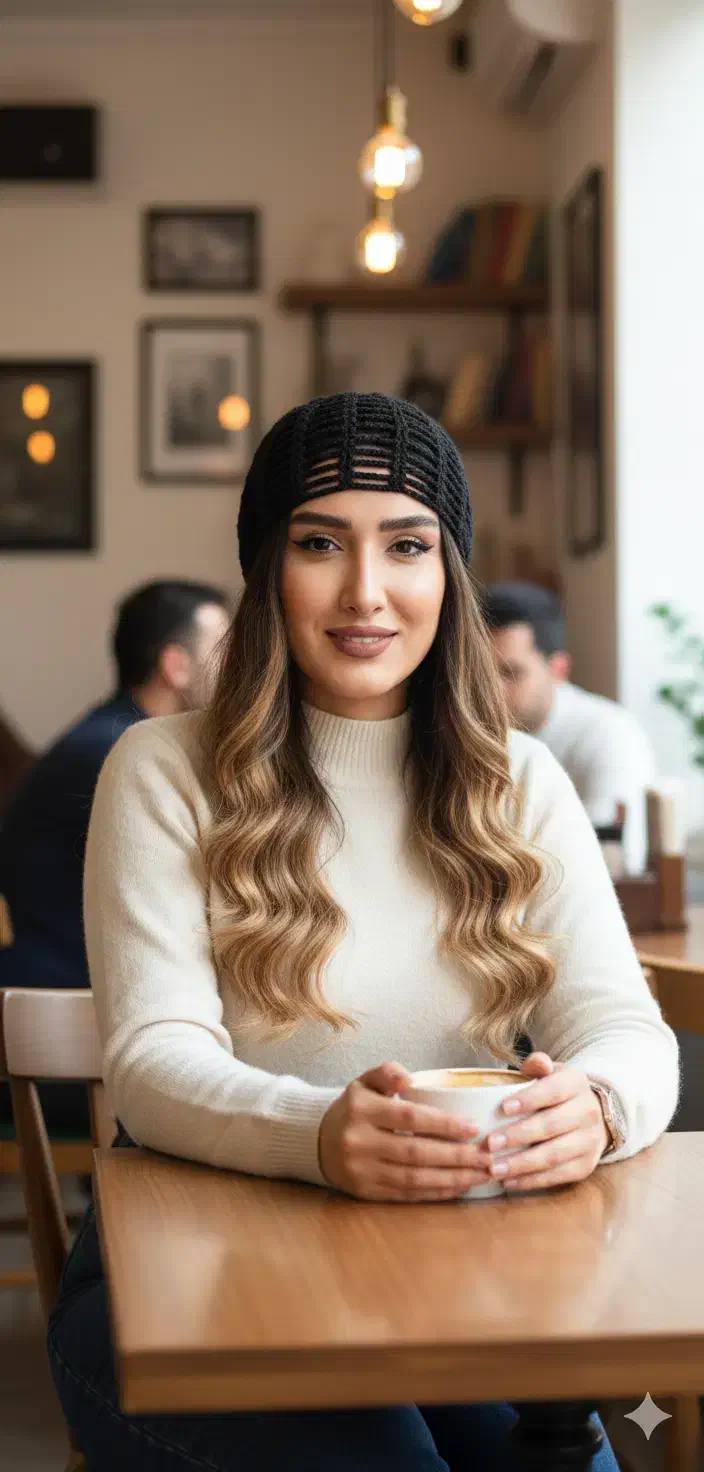 کلاه قلاب بافی زنانه و مردانه|لباس|رشت, علی آباد|دیوار