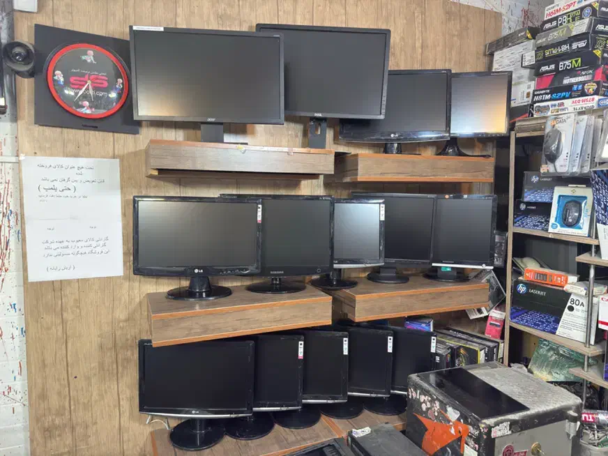 انواع مانیتور استوک ۱۷ اینچ ۱۹ اینچ ۲۲ اینچ دوربین|قطعات و لوازم جانبی رایانه|خرمآباد, |دیوار