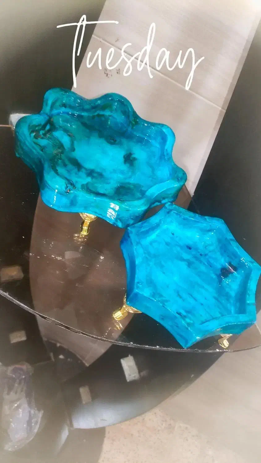 بیس خام ورنگ شده و قالب طلقی|صنایع دستی و سایر لوازم تزئینی|امیدیه, |دیوار