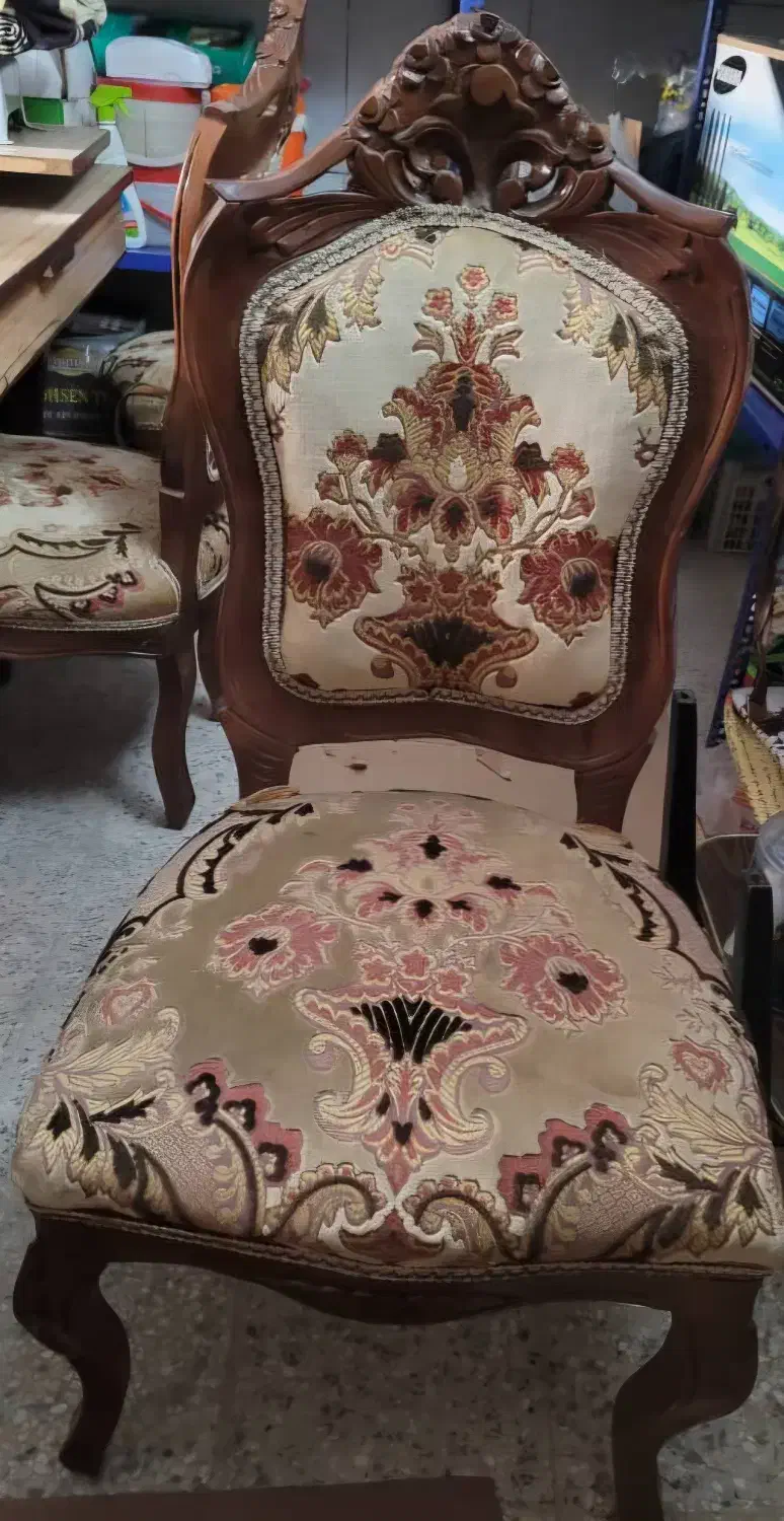 صندلی غذا خوری 8 نفره|میز و صندلی غذاخوری|فولادشهر, A6|دیوار