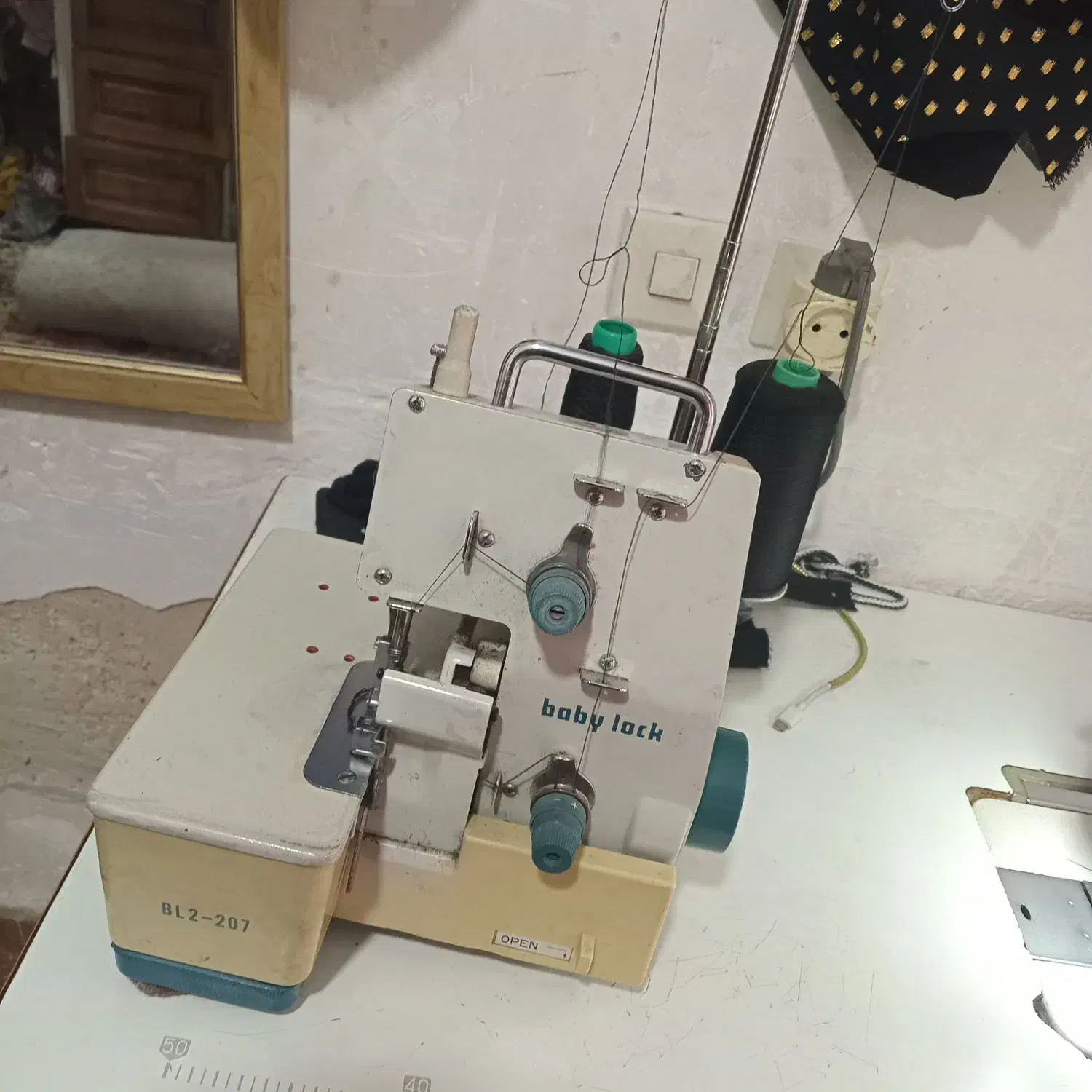 چرخ جوکی راست دوز وسردوز بابی لوک درحدنو|چرخ خیاطی و ریسندگی|کازرون, |دیوار