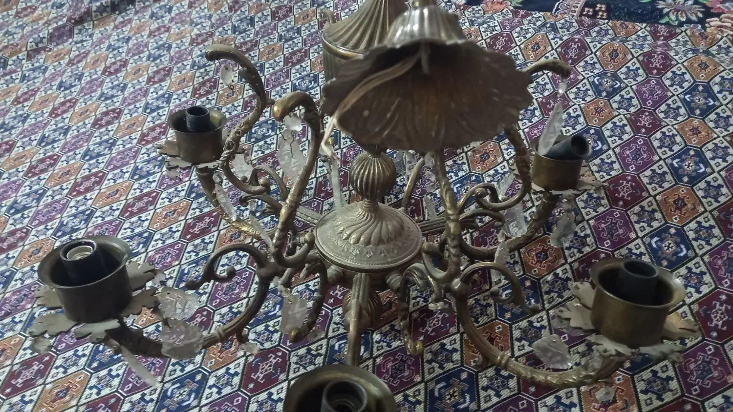 لوستر بالای ۷۰ سال|کلکسیون اشیاء عتیقه|تهران, آهنگ|دیوار