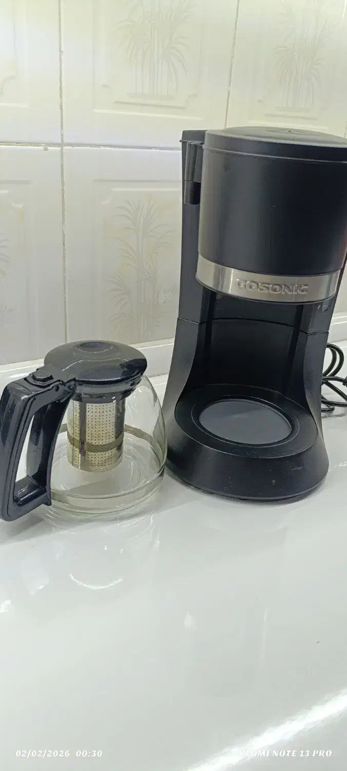 قهوه ساز  درحدنو|سماور، چای‌ساز، قهوه‌ساز|فولادشهر, B4|دیوار