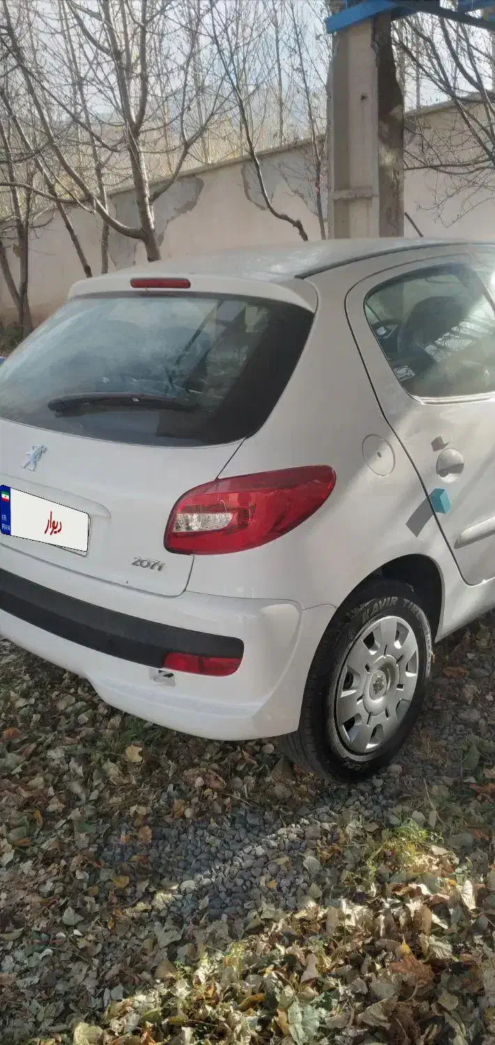 ۲۰۷ دستی رینگ فولادی|خودرو سواری و وانت|مشگین شهر, |دیوار