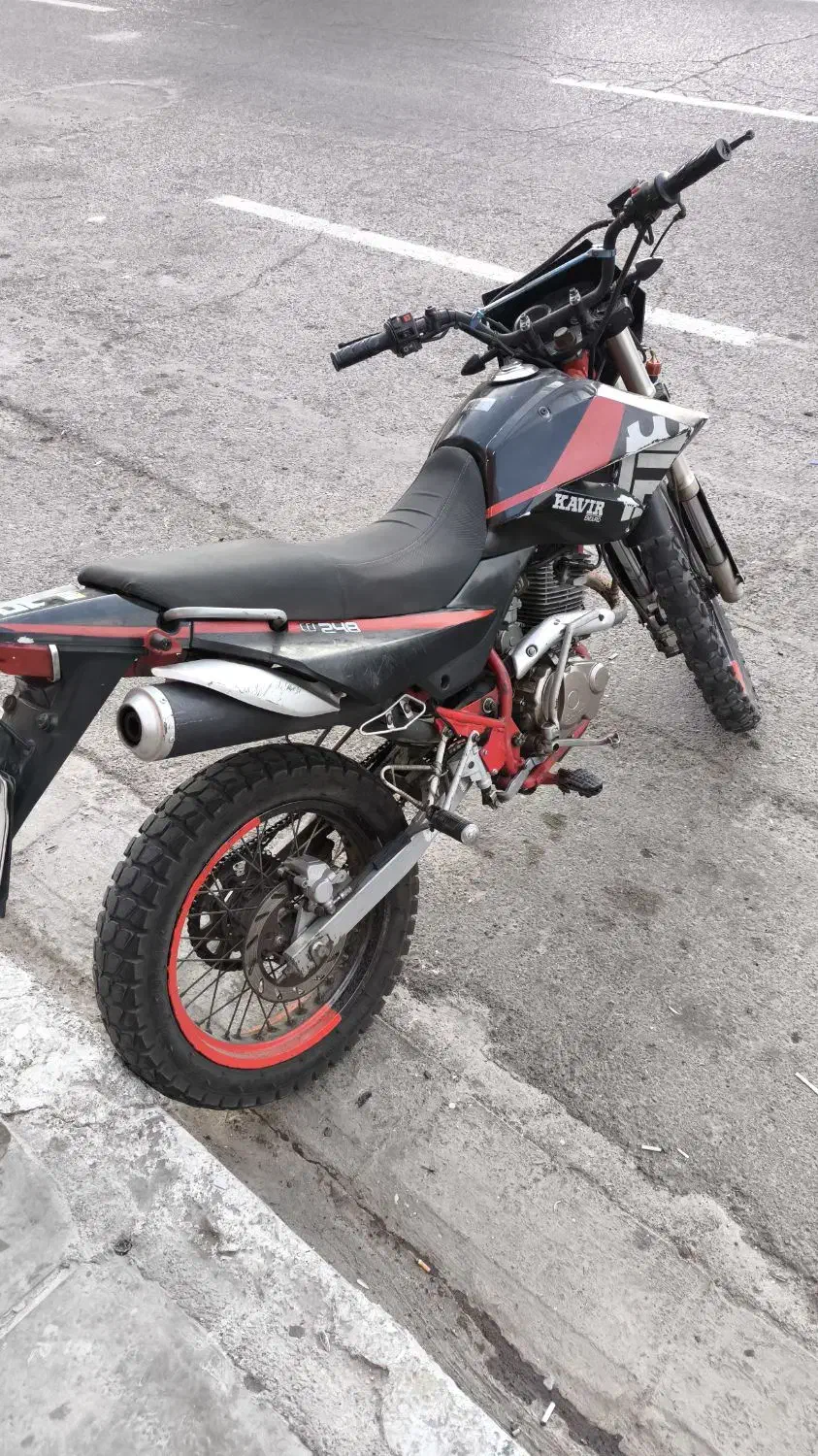 تریل T2 250cc|موتورسیکلت|تاکستان, |دیوار