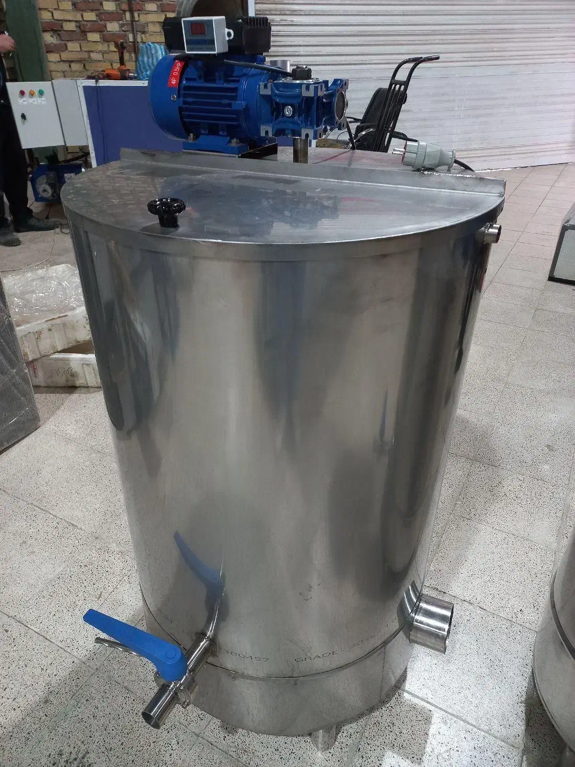 پاتیل پخت شیر دوجداره-کره گیر صنعتی|ماشین‌آلات صنعتی|کرمانشاه, |دیوار