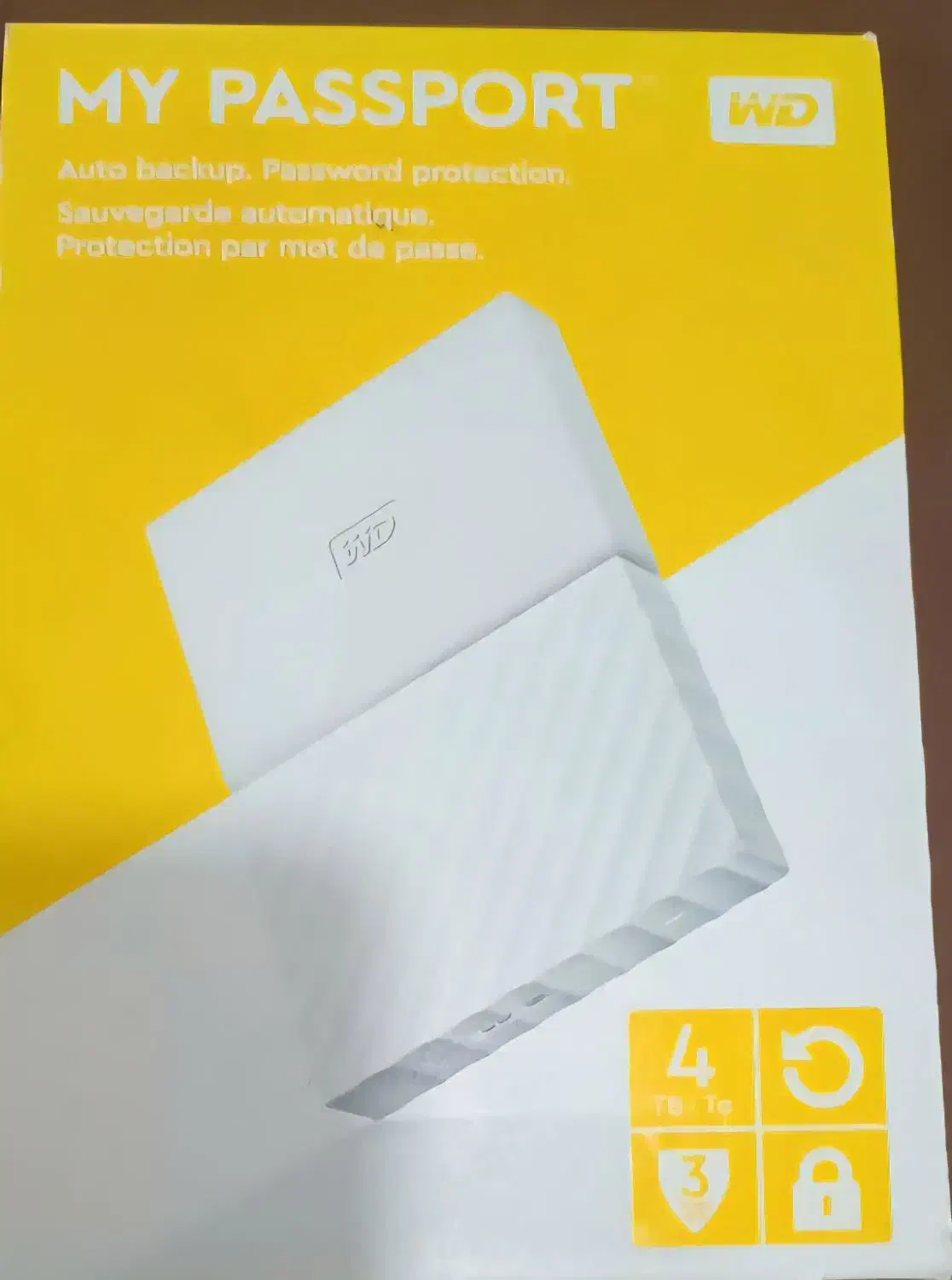 هارد اکسترنال 4 ترا بایت وسترن دیجیتال|قطعات و لوازم جانبی رایانه|اهواز, منازل سپاه|دیوار