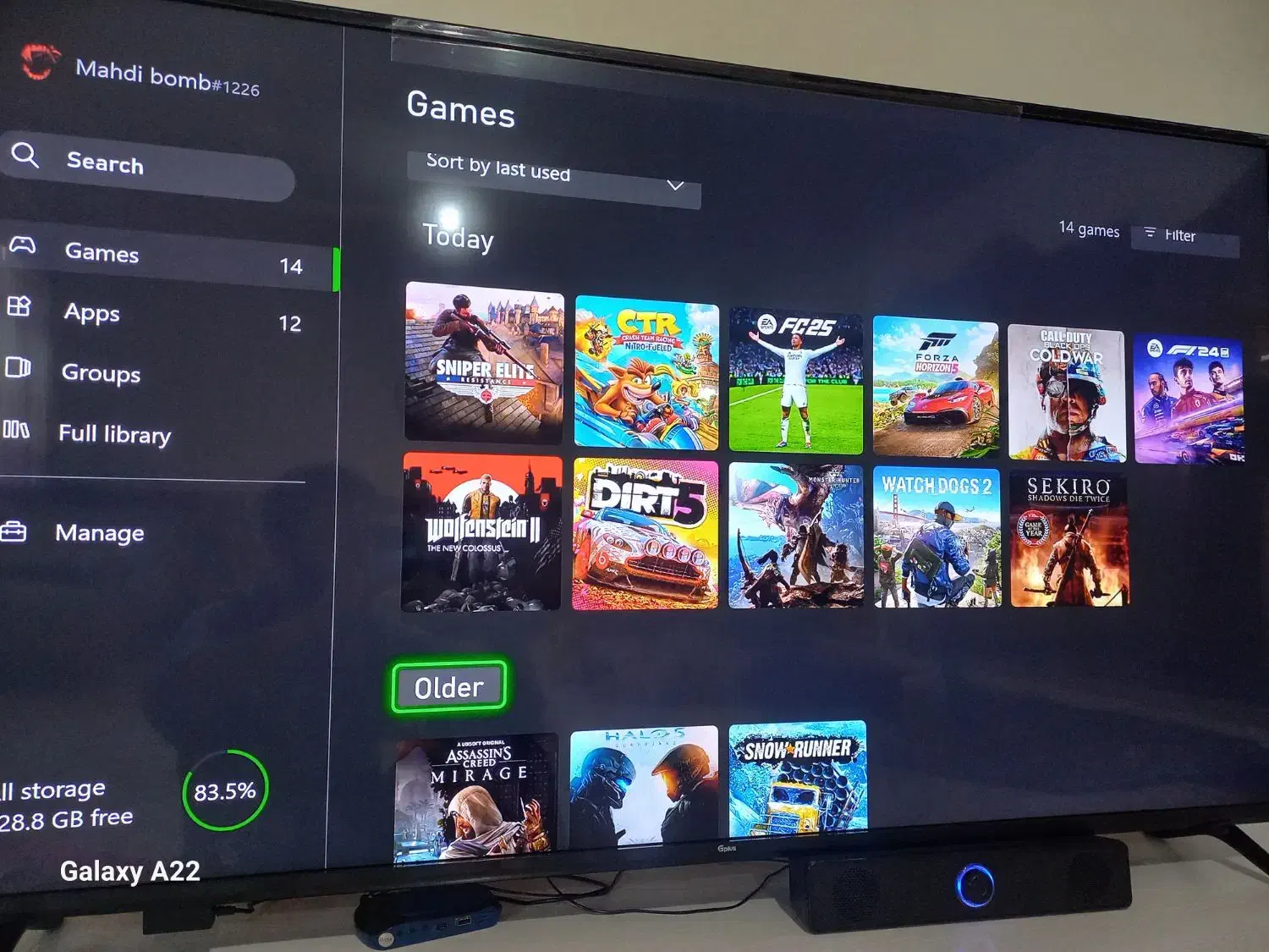 xbox one s 1 Tera|کنسول، بازی ویدئویی و آنلاین|نظرآباد, شهرک سید جمال الدین|دیوار