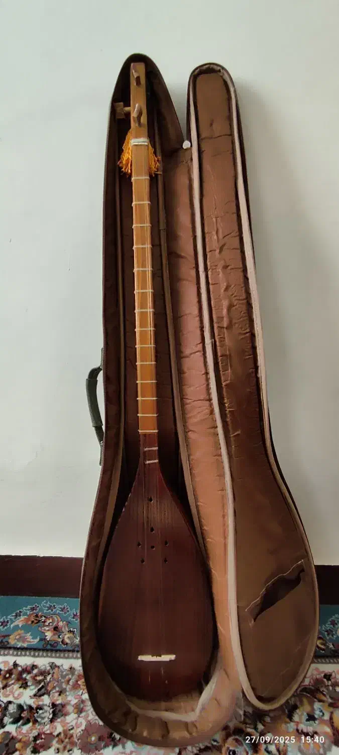 تنبور تک مهر مفاخری|سازهای سنتی|ایلام, |دیوار