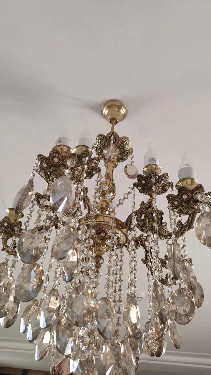 لوستر برنز|لوستر و چراغ آویز|همدان, |دیوار