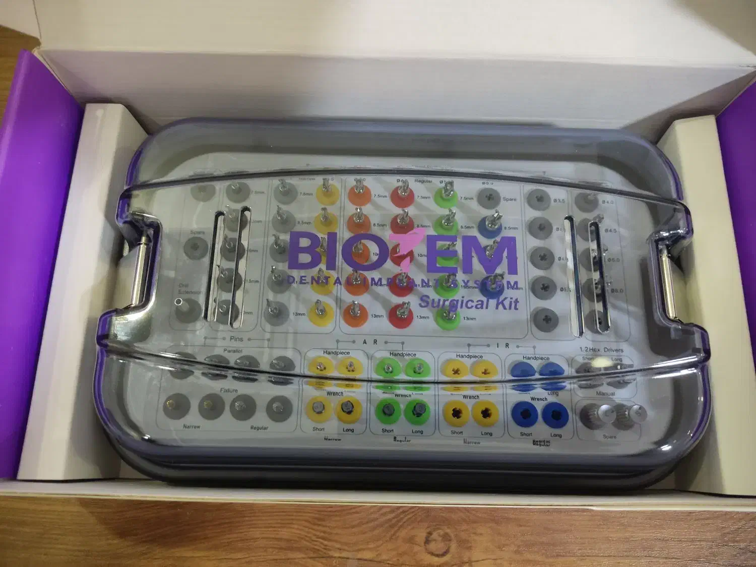 کیت جراحی ایمپلنت دندانپزشکی بایوتم|پزشکی|تبریز, |دیوار