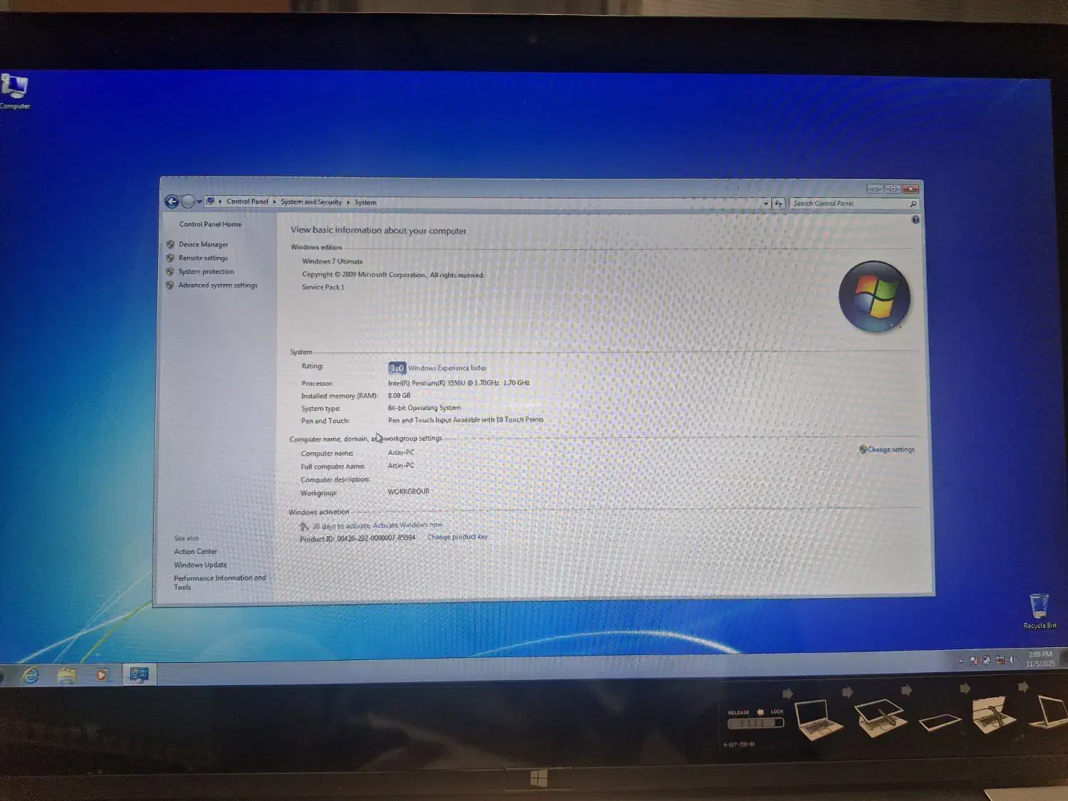 لپ تاپ سونی Vaio|رایانه همراه|تهران, شهرک بوعلی|دیوار