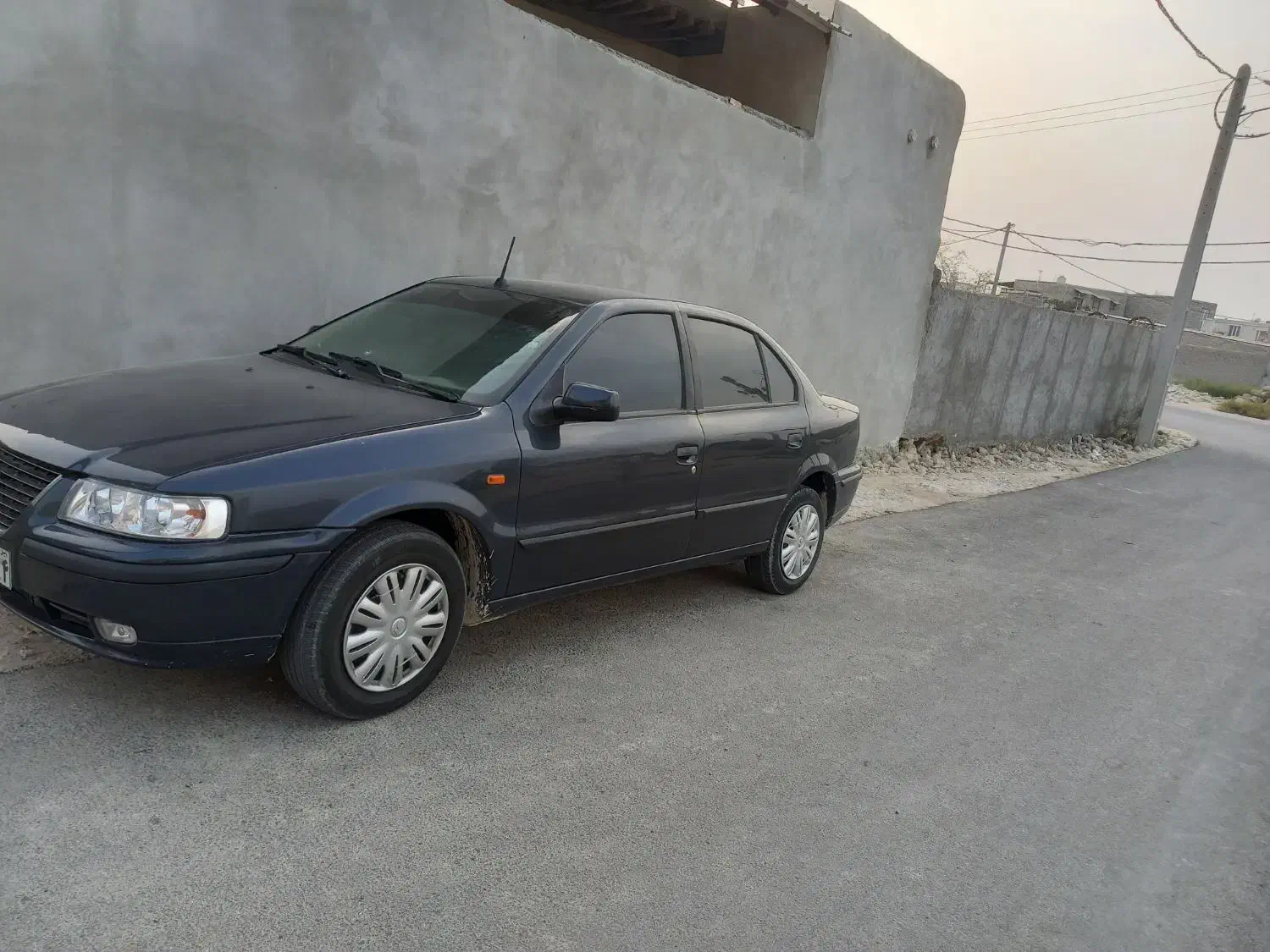 سمند آبی میتالیک|خودرو سواری و وانت|قشم, |دیوار