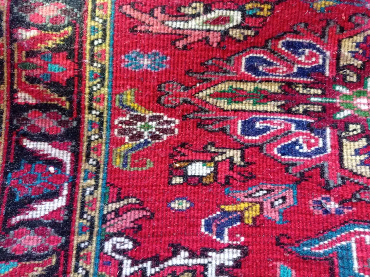 قالیچه دستبافت|فرش|تبریز, |دیوار