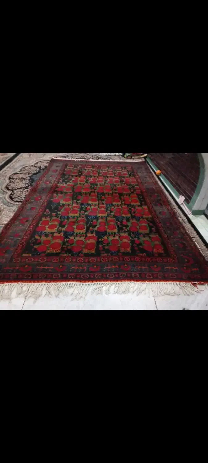 قالی دستباف ساردوییه 6 متری 2 عدد|فرش|جیرفت, |دیوار