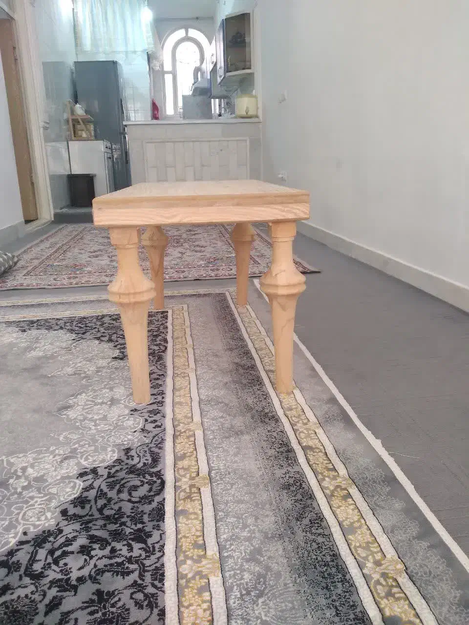 میز چوبی تمام راش|مبلمان خانگی و میز عسلی|قم, آذر (نکویی)|دیوار