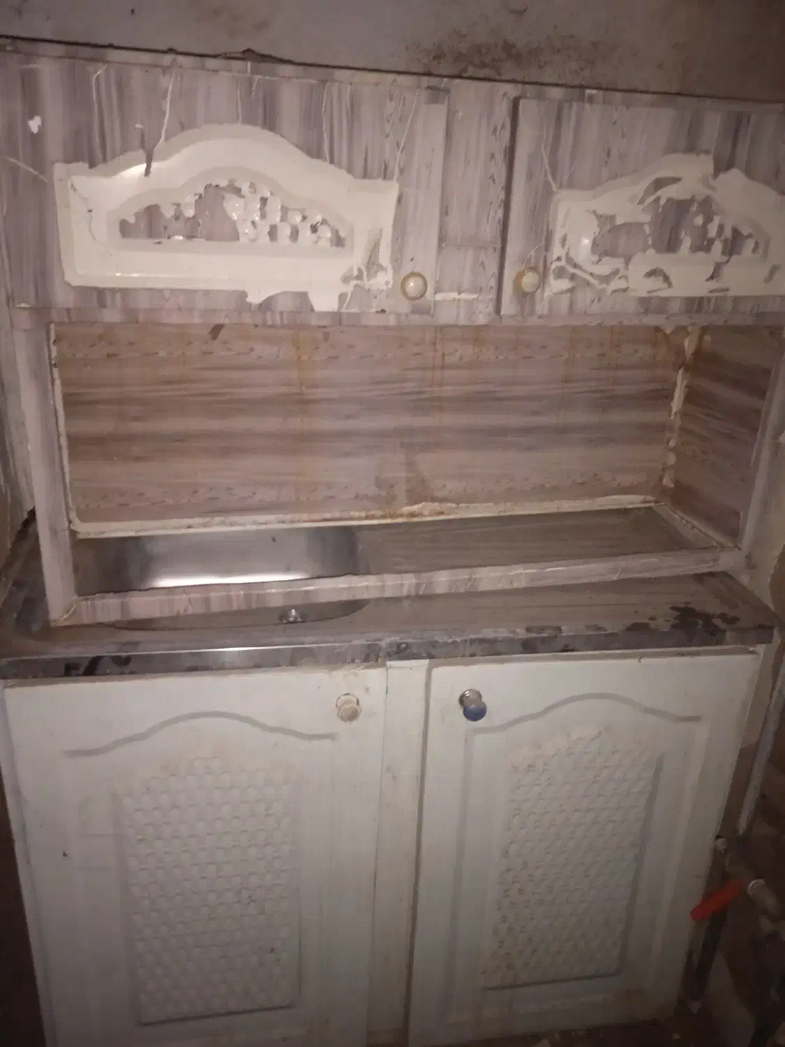 کابینت فلزی|آب‌چکان و نظم‌دهنده ظروف|خلخال, |دیوار