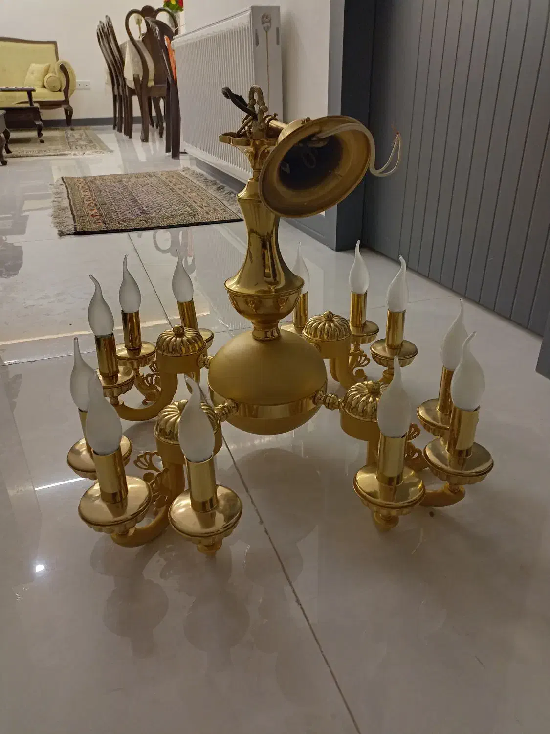 دو عدد لوستر کار کرده|لوستر و چراغ آویز|تهران, جوادیه تهرانپارس|دیوار