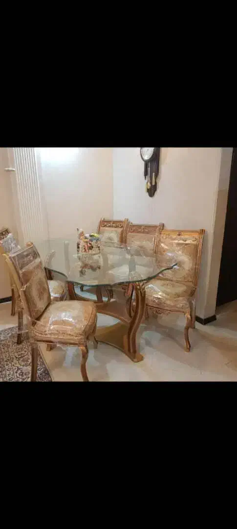 نهارخوری شش نفره|میز و صندلی غذاخوری|آبدانان, |دیوار