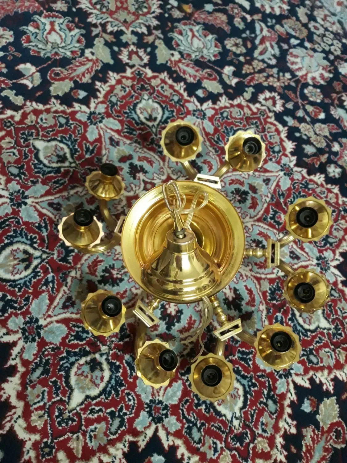 لوستر|لوستر و چراغ آویز|اصفهان, ناژوان|دیوار